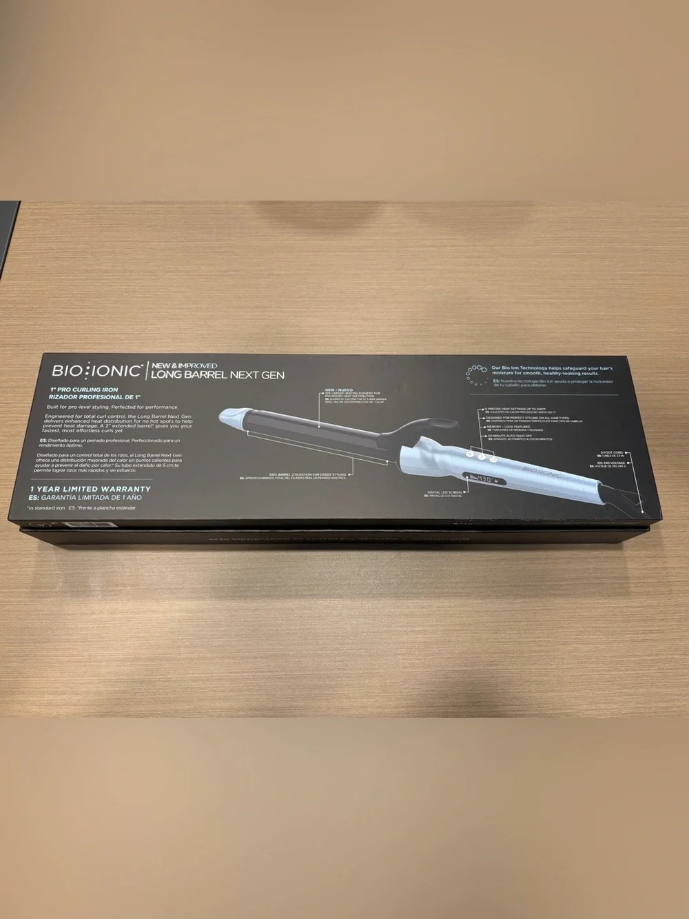Bio Ionic Long Barrel Next Gen 1